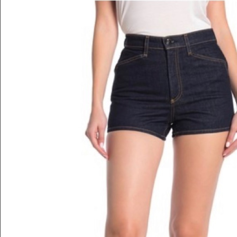 Rag & Bone Ellie Denim Shorts jean blue size 26